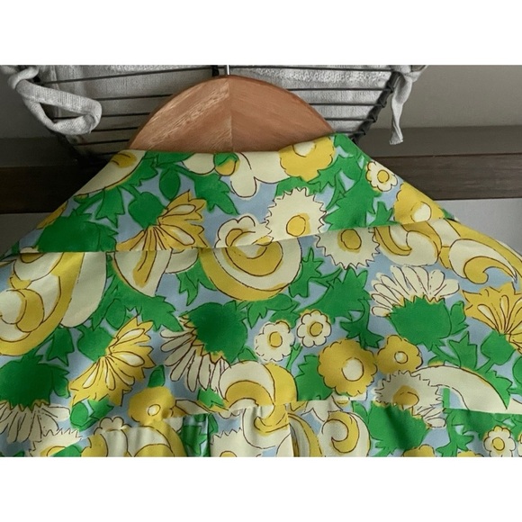 NWOT Zara Vibrant Green and Yellow Wrap Dress, Size XS - Picture 10 of 15